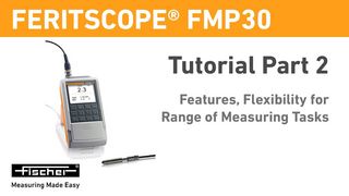  Tutorial Part 2: Features: Flexibility For Range Of Measuring Tasks