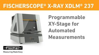 Programmable, Motor-Driven XY-Stage for Automated Measurements | X-RAY XDLM 237 | Fischer