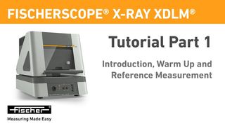 Tutorial Part 1: Introduction, Warm Up And Reference Measurement