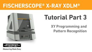 Tutorial Part 3: XY Programming And Pattern Recognition